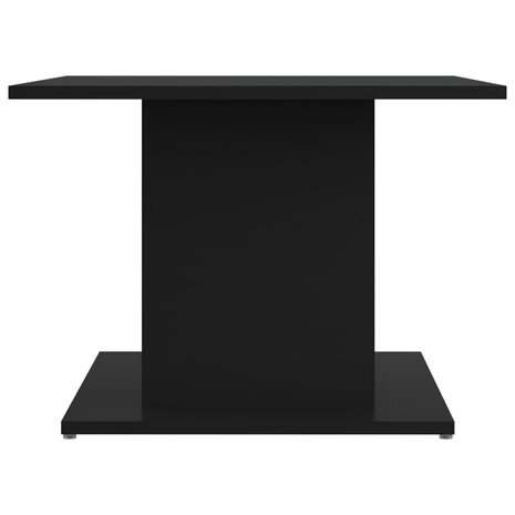 Salontafel 55,5x55,5x40 cm bewerkt hout zwart 5
