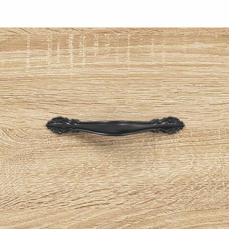 Salontafel 50x50x35 cm bewerkt hout sonoma eikenkleurig 9