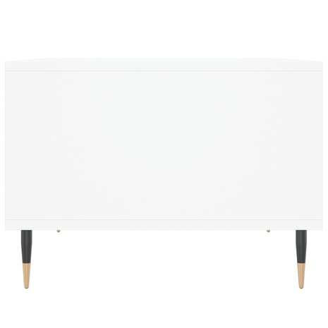 Salontafel 60x50x36,5 cm bewerkt hout wit 5