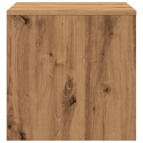 3-delige Tafeltjesset bewerkt hout artisanaal eikenkleur 6