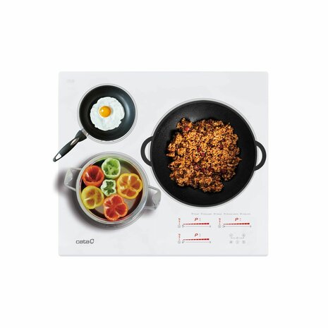 Inductiekookplaat Cata INSB6030WH 59 cm 2