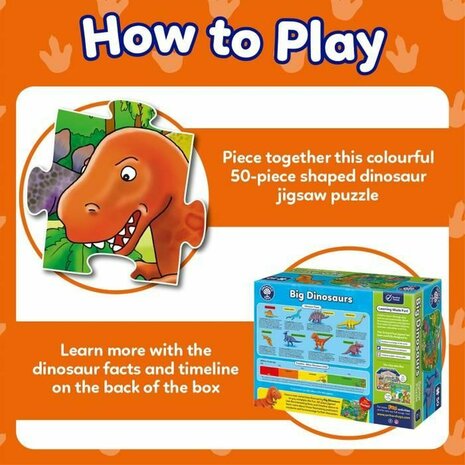 Puzzel Orchard Big Dinosaurs (FR) 4