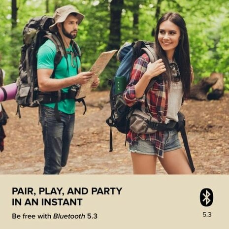 Draagbaar luidsprekersysteem Creative Technology Zwart Bluetooth luidspreker 3