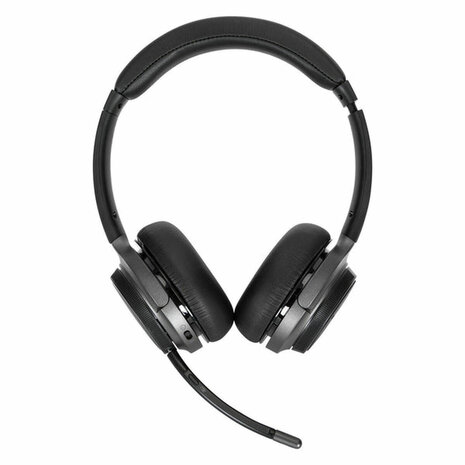 Hoofdtelefoon met microfoon Targus AEH104GL Zwart 4