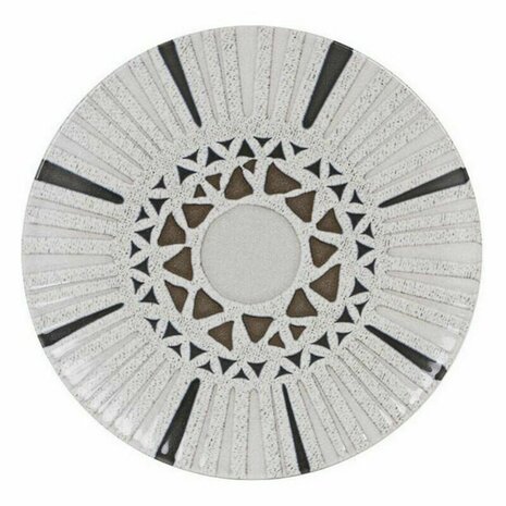 Dessertbord La Mediterránea Barroc 20 x 20 x 2 cm ø 20 x 2 cm (12 Stuks) (20 cm) 2