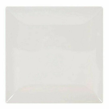 Dinerbord La Mediterránea Elite Keramiek Ivoor 26,5 x 26,5 x 2,5 cm (6 Stuks) 2