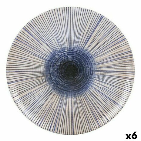 Dinerbord La Mediterránea Irys Porselein (6 Stuks) (Ø 26 cm) 1