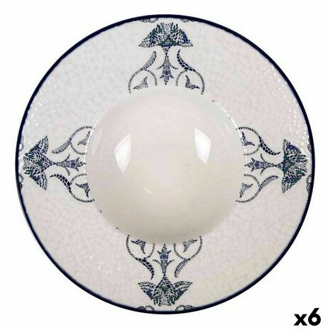 Pastabord La Mediterránea Rosetta Porselein Ø 28 cm (6 Stuks) 1