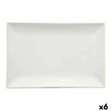 Serveerschaal La Mediterránea Elite Rechthoekig 34 x 22,5 x 2,5 cm (6 Stuks) 1