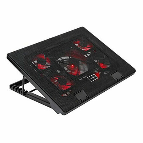 Gaming Cooling Base voor Laptop Mars Gaming AAOARE0123 MNBC2 2 x USB 2.0 20 dBA 17" 1