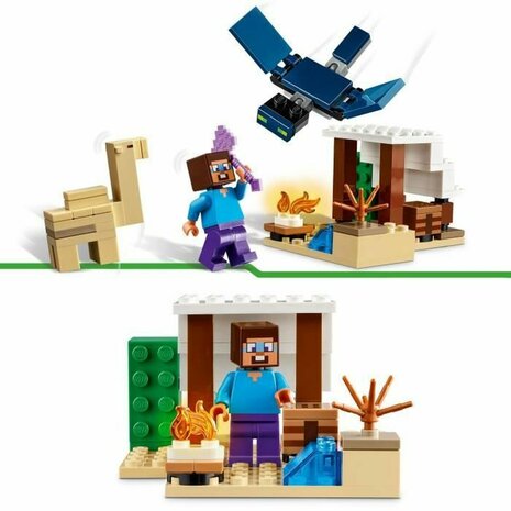 Bouwspel Lego 21251 Minecraft : Steve´s Desert Expedition Multicolour 3