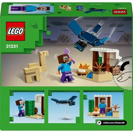 Bouwspel Lego 21251 Minecraft : Steve´s Desert Expedition Multicolour 6
