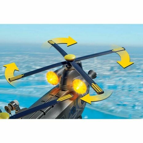 Speelset Playmobil Police Plane City Action Plastic 6