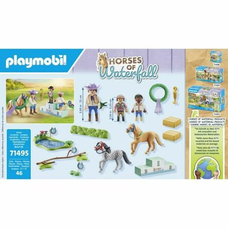 Playset Playmobil 71495 Horses of Waterfall 4