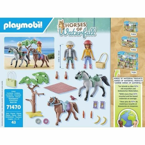 Playset Playmobil 71470 Horses of Waterfall 5