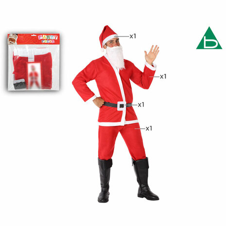 Kostuums voor Volwassenen 8502 Kerstman 3