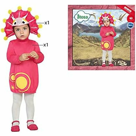 Kostuums voor Baby&apos;s Draak Roze - Maat: 6-12 Maanden - Maat: 6-12 Maanden 6