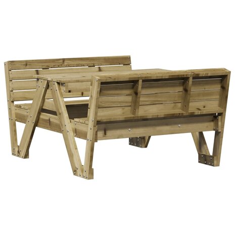 Picknicktafel voor kinderen 88x122x58 cm geïmpregneerd hout 6