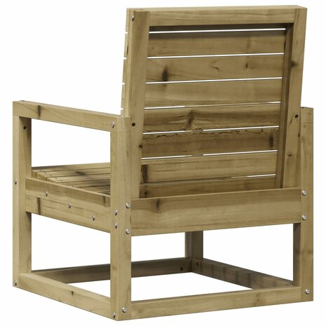 Tuinstoel 57,5x63x76 cm geïmpregneerd grenenhout 6