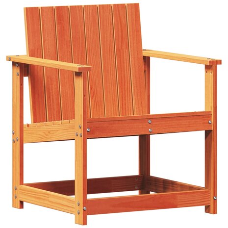 Tuinstoel 62x56x77 cm massief grenenhout wasbruin 2