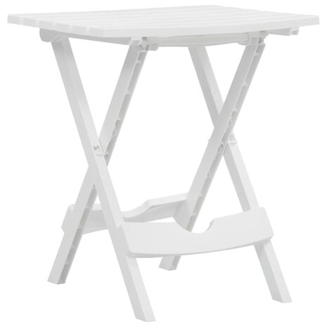 Tuintafel inklapbaar 44,5x38,5x50 cm wit 1