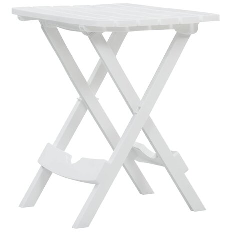 Tuintafel inklapbaar 44,5x38,5x50 cm wit 2