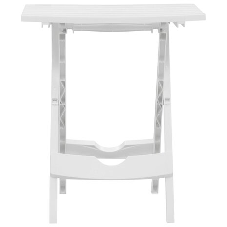 Tuintafel inklapbaar 44,5x38,5x50 cm wit 3