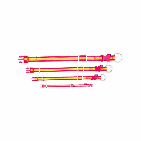 Hondenhalsband Trixie Premium Geel Rood L/XL 40-65 cm 1
