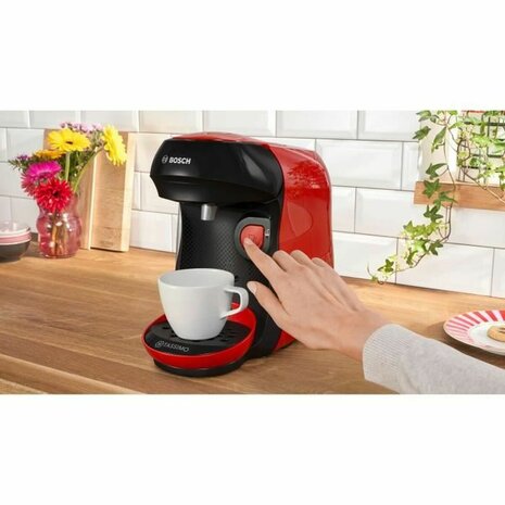 Capsule Koffiemachine BOSCH TAS103E Zwart rouge 1400 W 700 ml 2
