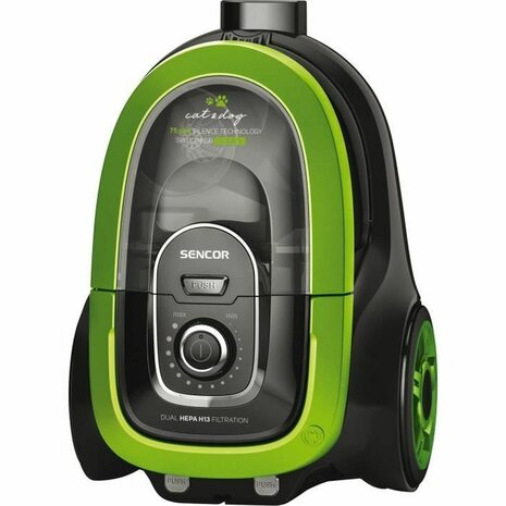 Stofzuiger Sencor SVC 1038GR Zwart Groen 750 W 3