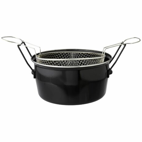 Frituurpan Baumalu Zwart Ø 28 cm 2