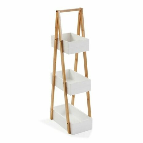 Badkamerschappen Versa Bamboe Hout MDF Hout MDF/Bamboe (18 x 81 x 30 cm) 1