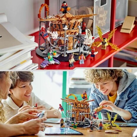 Playset Lego Marvel 76261 Spider-Man No Way Home Final Battle 900 Onderdelen 5