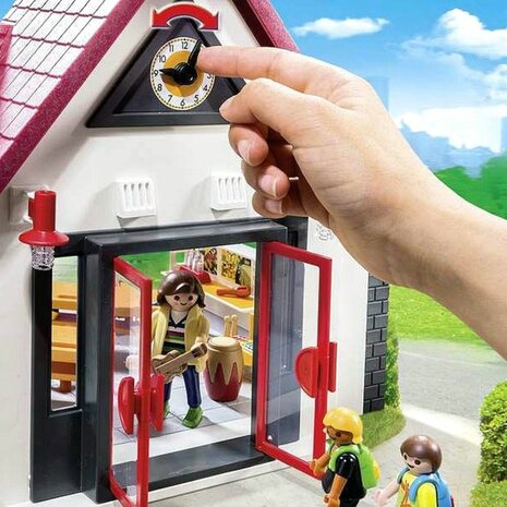 Playset Playmobil 6865 - City Life - School with Classroom 3
