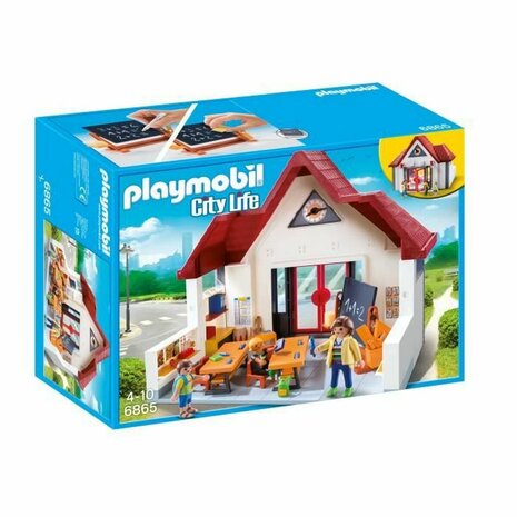 Playset Playmobil 6865 - City Life - School with Classroom 4
