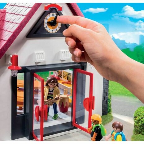 Playset Playmobil 6865 - City Life - School with Classroom 7