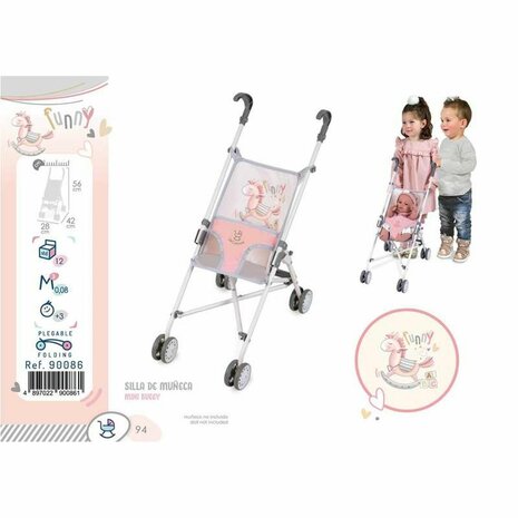 Poppenwagen Decuevas Funny 28 x 46 x 56 cm 6