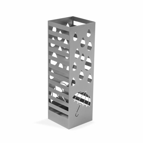 Paraplubak Versa Zilverkleurig 15,5 x 49 x 15,5 cm 1