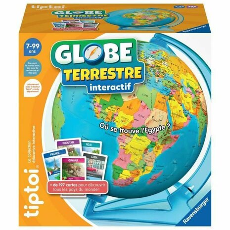 Interactieve Wereldbol Ravensburger (FR) Plastic 6