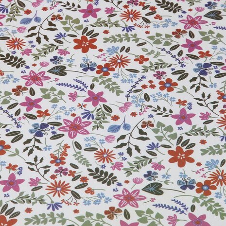 Snackdienblad Versa Melamine 31 x 3 x 46,2 cm Blommor 2