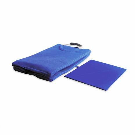 Wasmand Versa Blauw Minimalist 30 x 55 x 36 cm 2