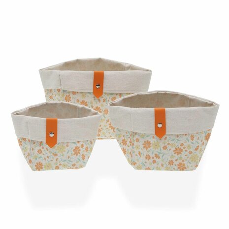 Mandenset Versa Clivia Textiel 14 x 14 x 14 cm 1