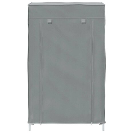 Schoenenkast 60,5x30x97 cm vliesvlies grijs 7