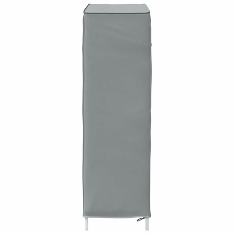 Schoenenkast 60,5x30x97 cm vliesvlies grijs 8