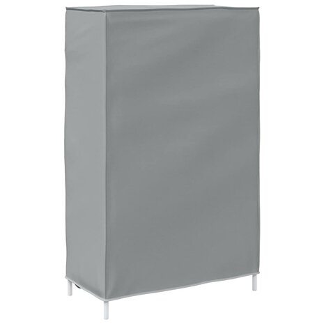 Schoenenkast 60,5x30x97 cm vliesvlies grijs 9