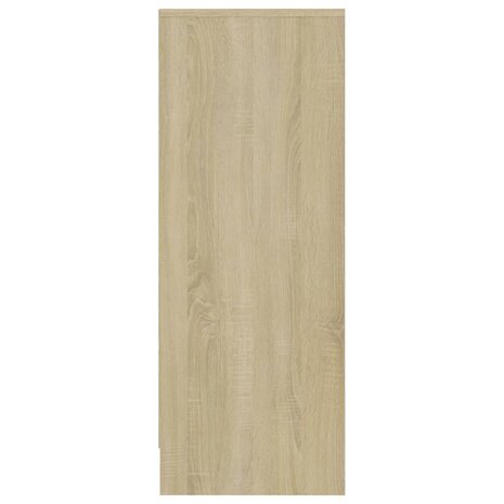 Schoenenkast 31,5x35x90 cm bewerkt hout sonoma eikenkleurig 4