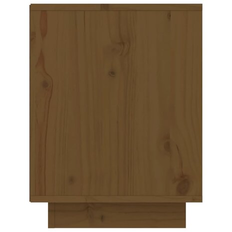 Schoenenkast 60x34x45 cm massief grenenhout honingbruin 6