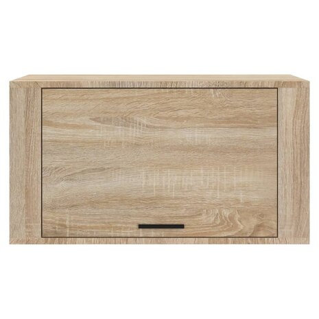 Wandschoenenkast 70x35x38 cm bewerkt hout sonoma eiken 5