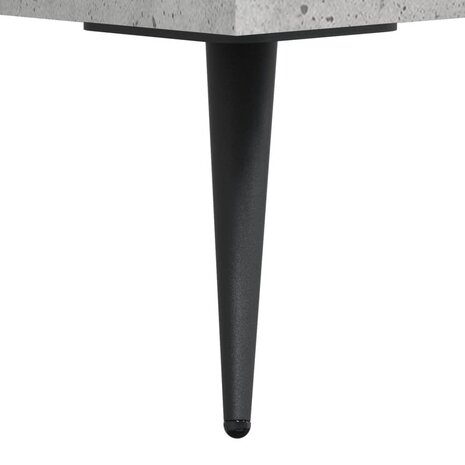 Schoenenkast 30x35x105 cm bewerkt hout betongrijs 8