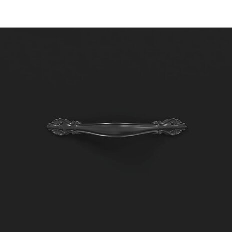 Schoenenkast 30x35x105 cm bewerkt hout zwart 9